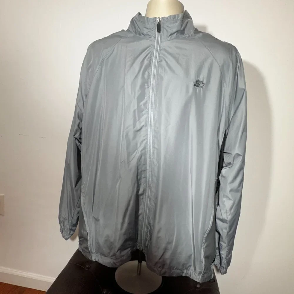Men's Gray Starter Jacket - XL (46-48)